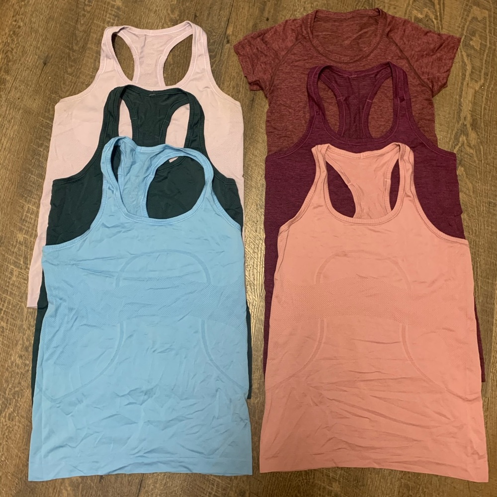 LuluLemon Swiftly Tech Tank and T-shirt